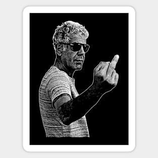 Anthony Bourdain // Vintage 90s Magnet